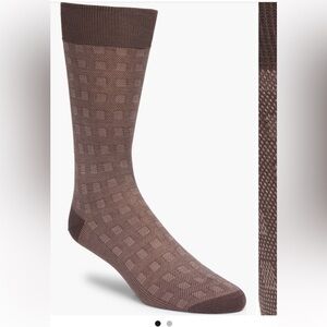 Canali NEW Men’s Geo box dress socks